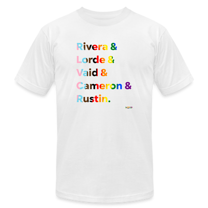 Inclusive LGBTQ+ Activists T-shirt - white