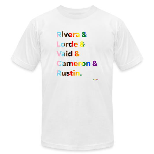 Inclusive LGBTQ+ Activists T-shirt - white