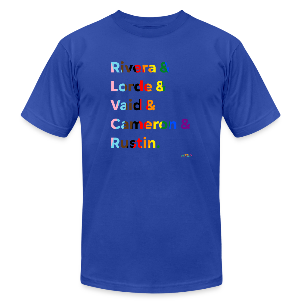 Inclusive LGBTQ+ Activists T-shirt - royal blue