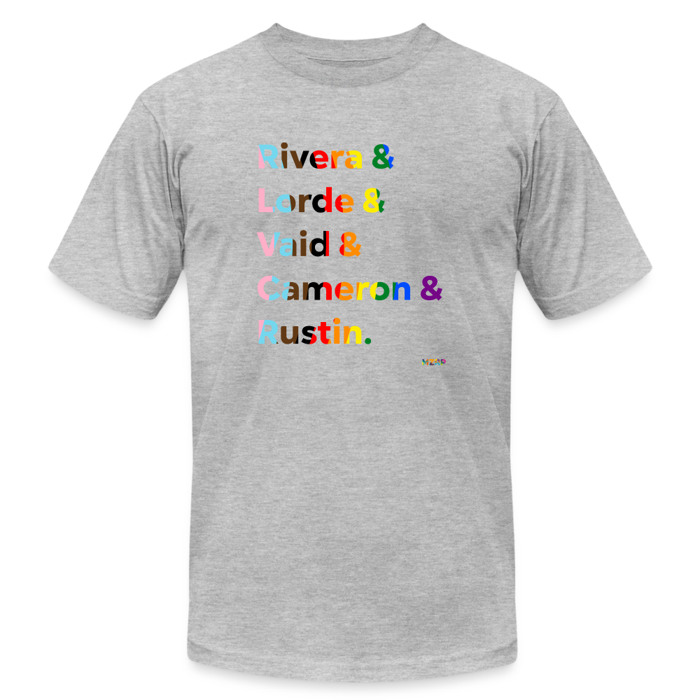 Inclusive LGBTQ+ Activists T-shirt - heather gray