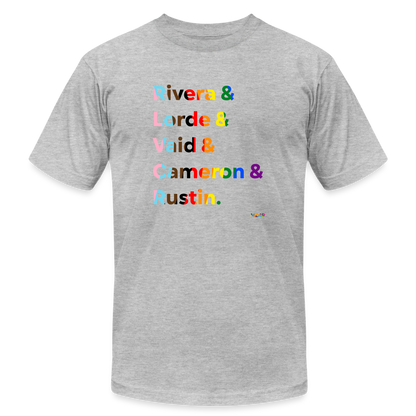 Inclusive LGBTQ+ Activists T-shirt - heather gray